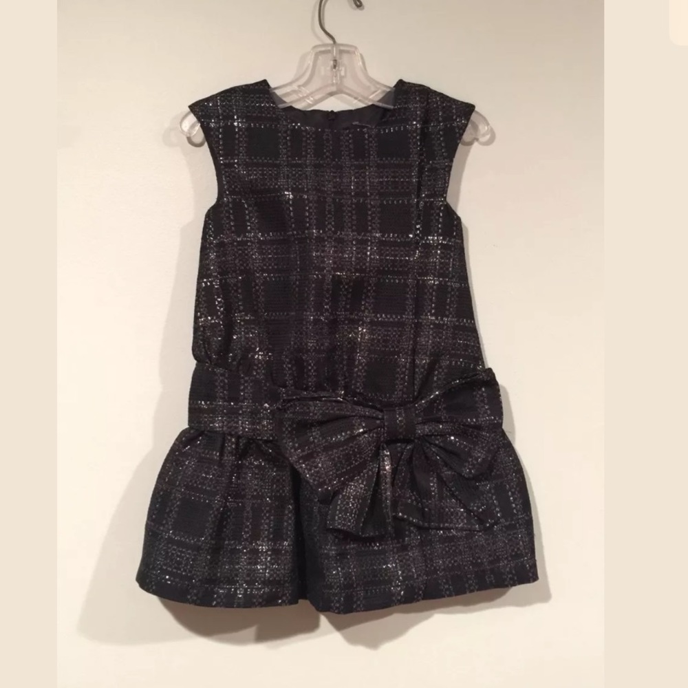 LILI GAUFRETTE**Black Silver Gorgeous Party Dress - Picture 3 of 8